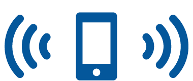 携帯電話の圏内