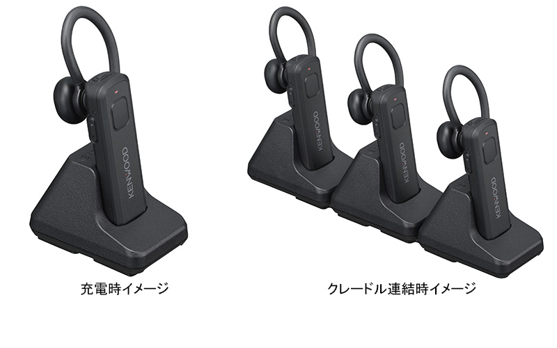 充電クレードル使用イメージ