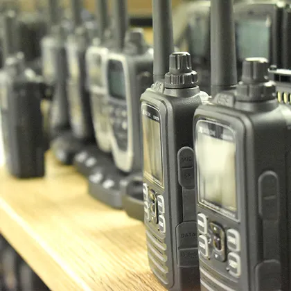 無線機、オプションのお試しが可能